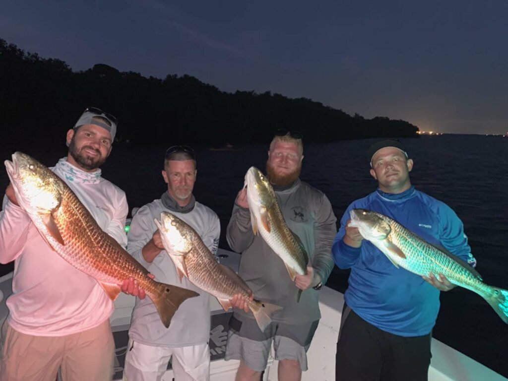 group charter for redfish